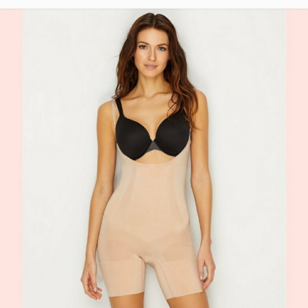 Spanx oncore open bust bodysuit